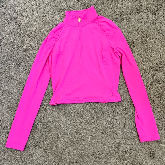 Lilly Pulitzer luxletic cropped jacket - Picture 2 of 5